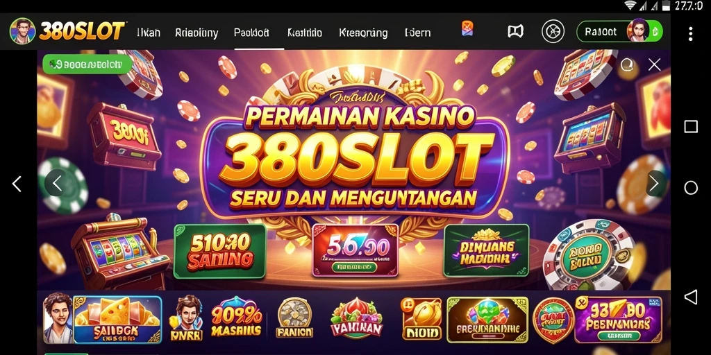 Gameplay seru dan mendebarkan di 380SLOT.