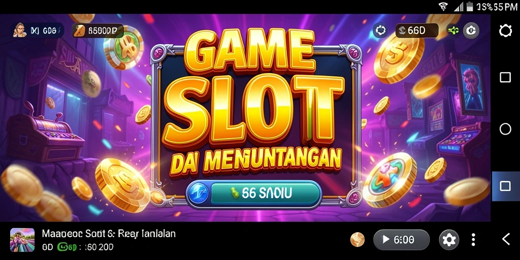 Tampilan gameplay 66D yang menarik dan penuh warna.