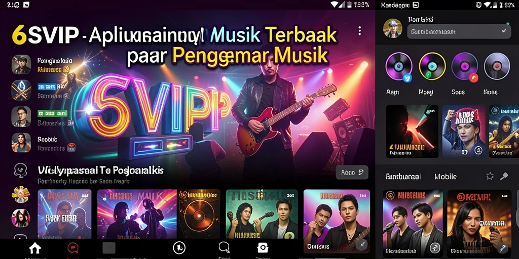 Gameplay seru dengan interaksi musik dari 6SVIP.