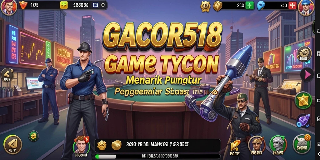Tampilan gameplay GACOR518 yang menarik dan strategis.