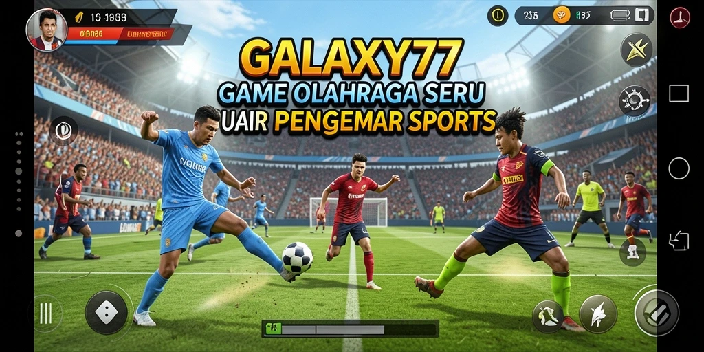 Tampilan gameplay seru dari GALAXY77 dengan grafik yang memukau.