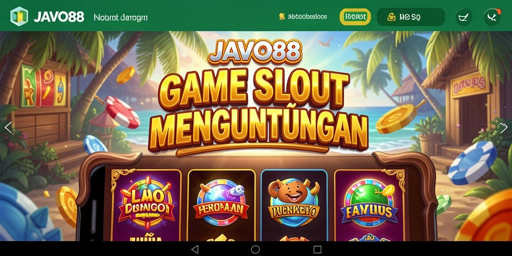 Tampilan gameplay JAVO88 yang menakjubkan dan penuh warna.