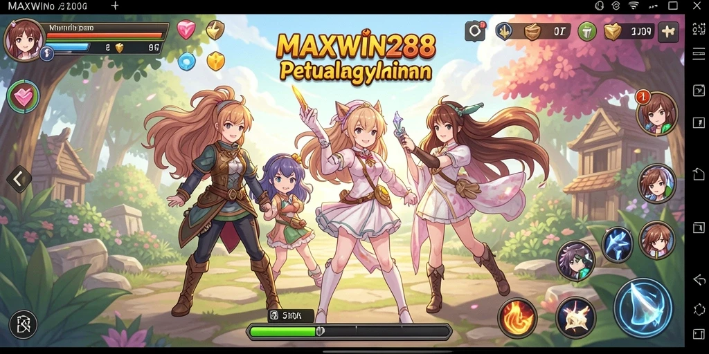 Tampilan gameplay dari <strong>MAXWIN288</strong> yang menakjubkan dan dinamis.