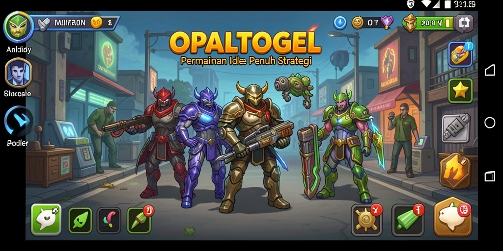 Gameplay OPALTOGEL yang menarik dan penuh warna.