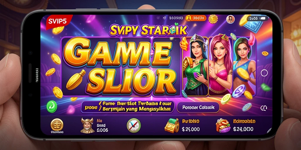 Tampilan gameplay menarik dari SVIP5 dengan berbagai tema Slot.