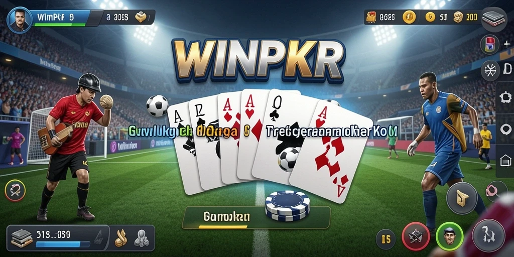 Gameplay seru dan interaktif dari WINPKR dalam dunia olahraga.